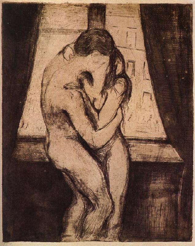 Kiss, Edvard Munch